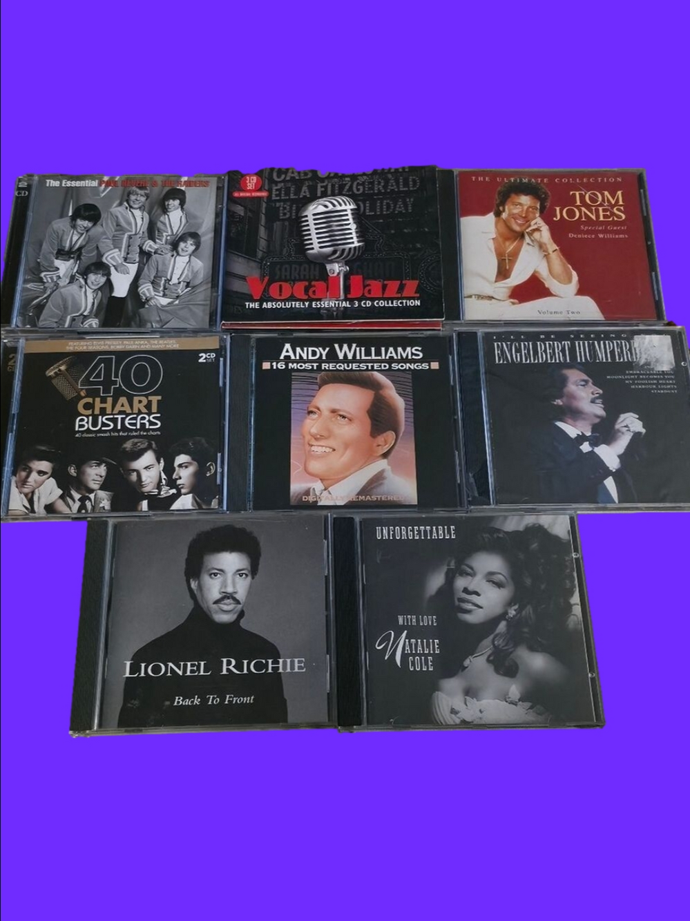 4/$67 Deal! Vintage Music CD Lot - Swooners And Crooners Set